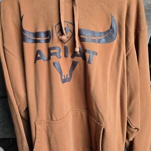 Ariat Men's Rust Pullover Hoodie Sweatshirt